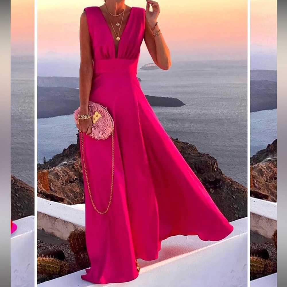 Pink Romance Maxi Dress